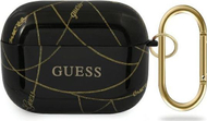 Këllëf mbrojtës për kufje Guess GUACAPTPUCHBK AirPods Pro, i zi