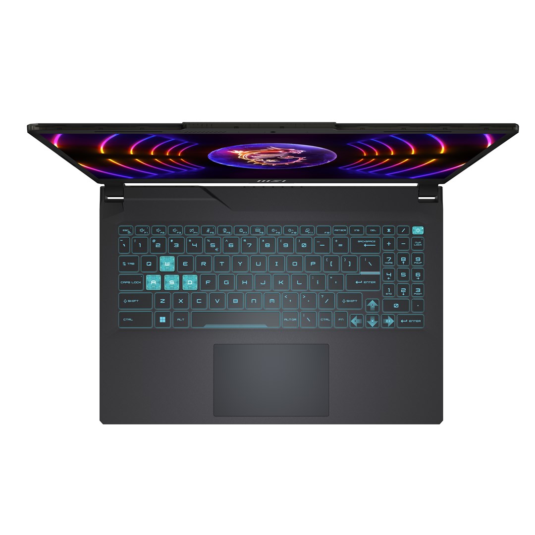 Laptop MSI Cyborg 15 A13VF-1485XPL, 15.6", Intel Core i5-13420H, 16GB DDR5-SDRAM, 512GB SSD, NVIDIA GeForce RTX 4060, i hirtë