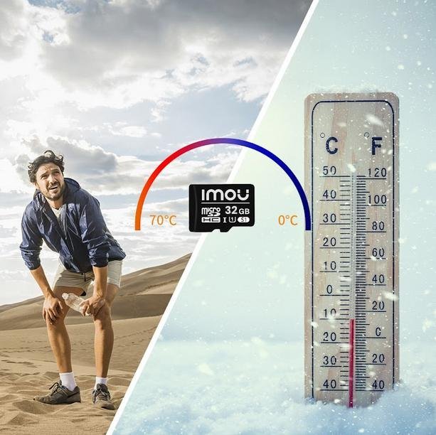 Kartë memorje Imou ST2-32-S1, 32GB, MicroSD Class 10, e zezë