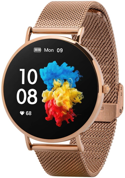 [OUTLET] Orë e mençur Garett Smartwatch Verona, verdhë