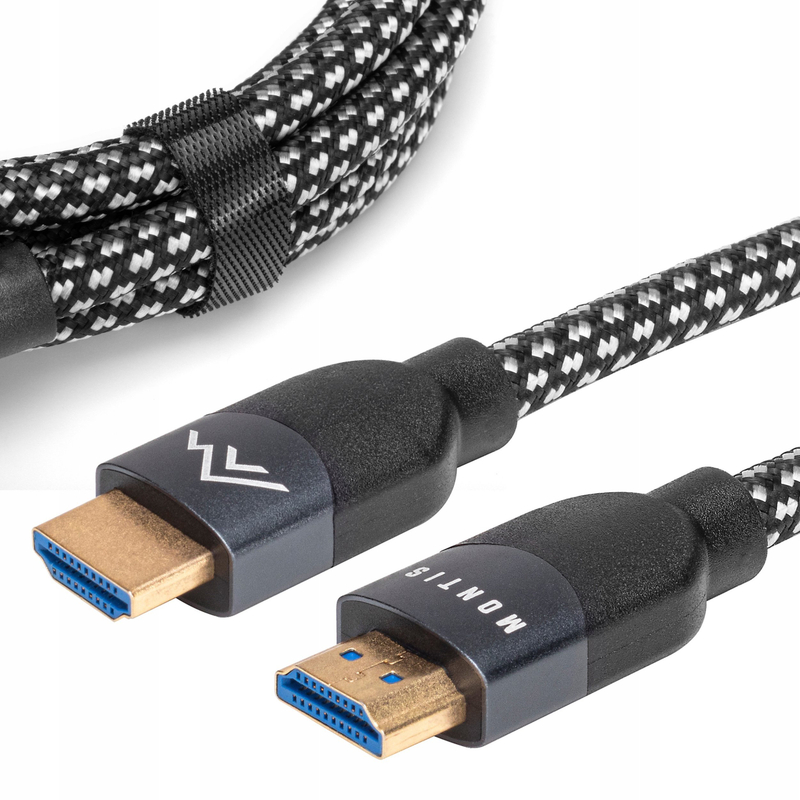 Kabllo HDMI 2.1 High Speed, 4 m, 8K 60Hz, e zezë