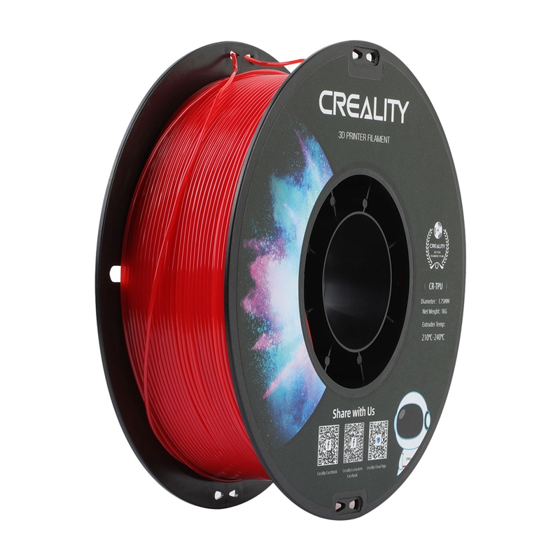 Filament 3D Creality CR TPU, 1kg, 1.75mm, i kuq