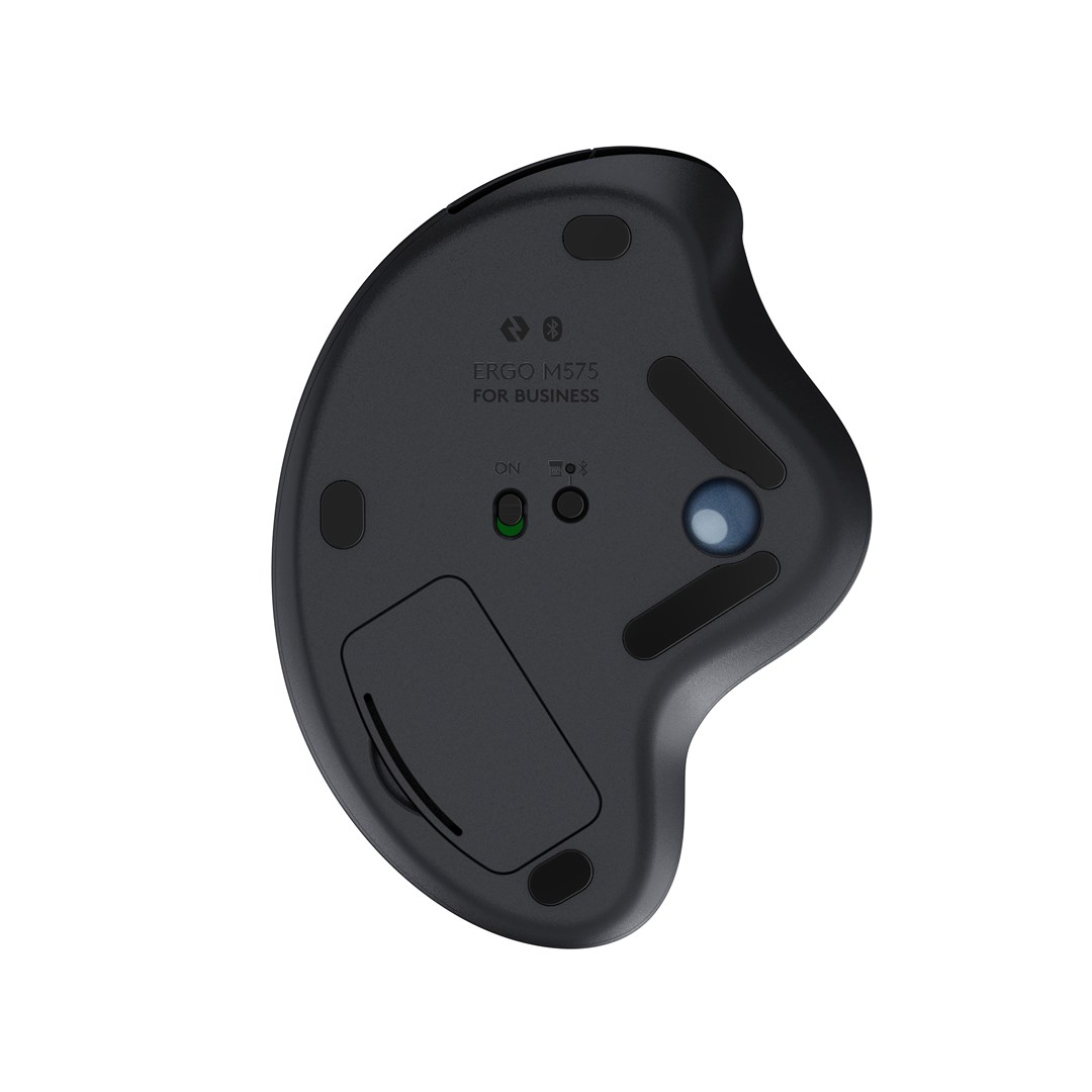 Maus wireless Logitech ERGO M575, trackball, Bluetooth Logi Bolt, grafit