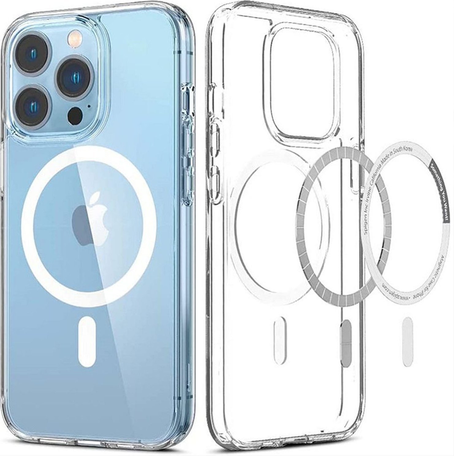 Këllëf telefoni MagSafe për iPhone 12 Pro Max, transparent