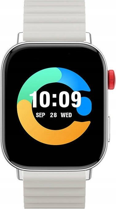 Orë smartwatch Colmi C8 Max, ekran 1.83", rrip magnetik, argjendtë