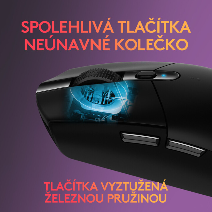 Logitech G305 Глушец, црн