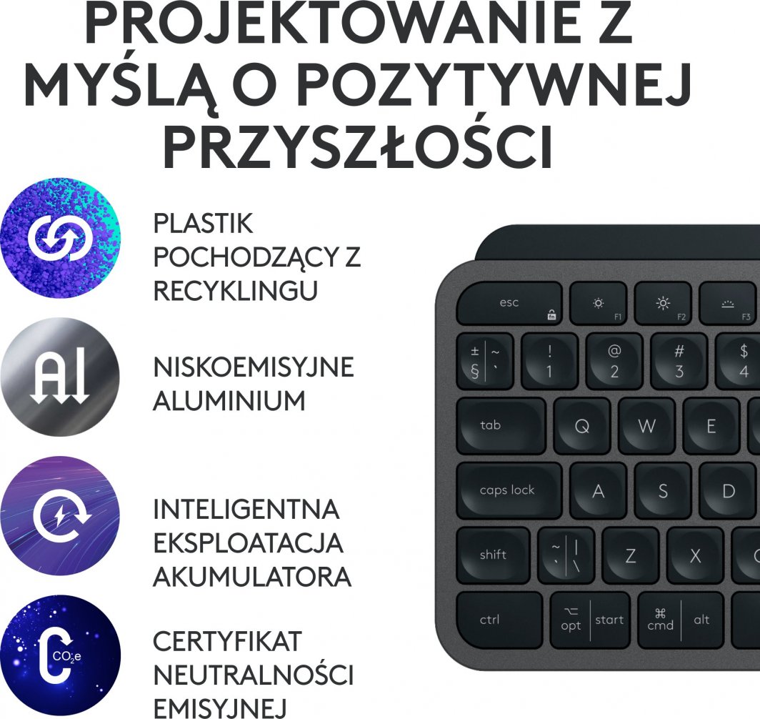 Set tastierë dhe maus Logitech MX Keys S Combo Graphite