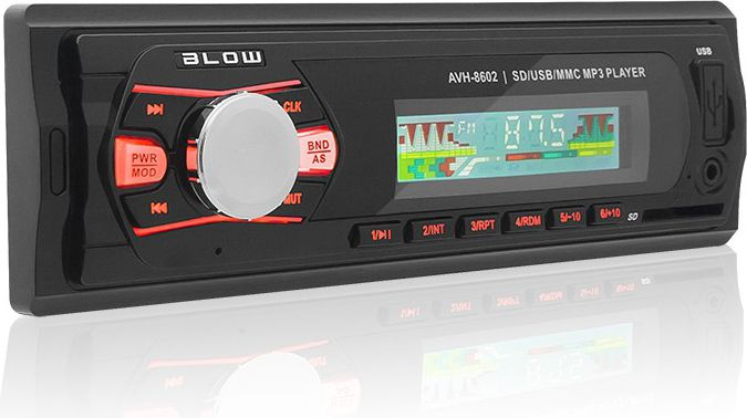 Radio për veturë Blow AVH-8602, MP3, 1 DIN, USB