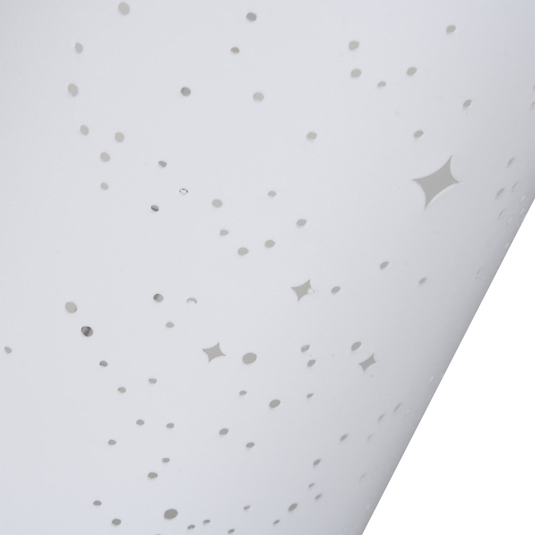 Lampë tavoline Activejet AJE-CERES, LED dekorative, RGB 200lm, e bardhë