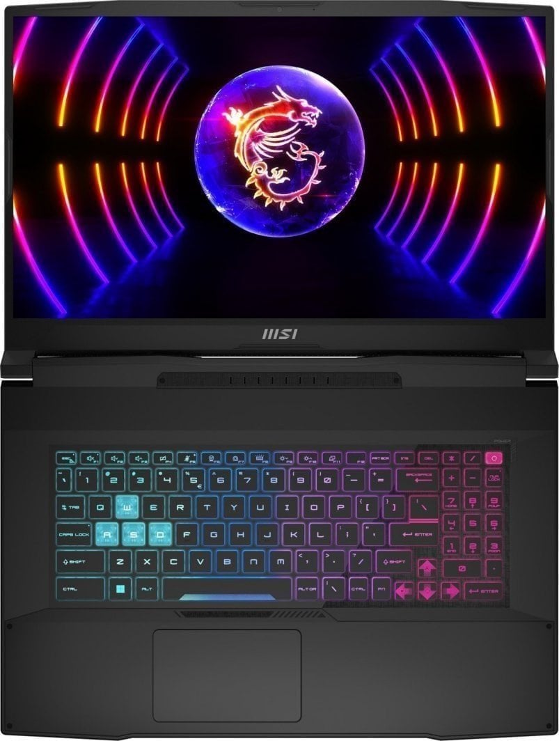 Laptop MSI Katana 17 B12UCRK-1055XPL, 17.3", Intel Core i5 12450H, 16 GB RAM, 512 GB SSD, NVIDIA GeForce RTX 3050, i zi