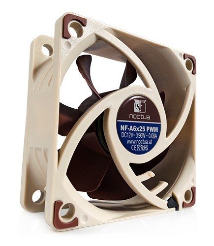 Ftohës Noctua NF-A6x25 PWM, 6 cm, i bronztë / bezhë