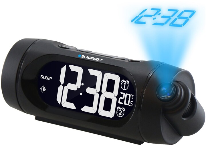 Radio me orë Blaupunkt CRP9BK, e zezë