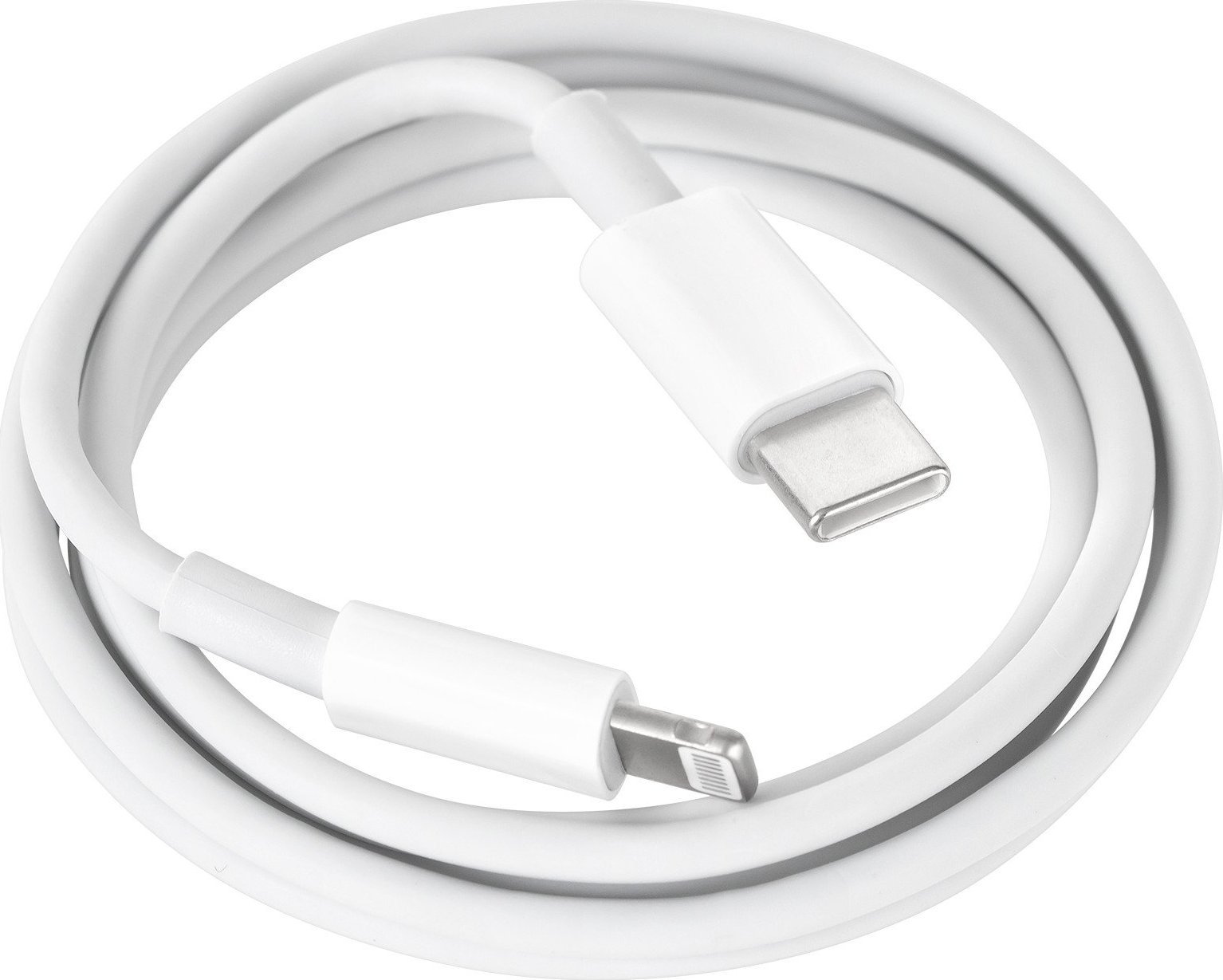 Kabllo USB Rebel Comp LEC-RB-6009-100-W, USB C në Lightning, 1 m, e bardhë