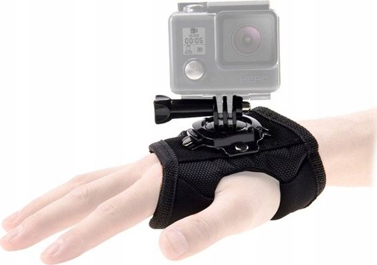 Mbajtëse dore Puluz, për kamerat GoPro/ SJCam/ Xiaomi, e zezë