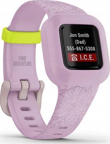 Orë e mençur për fëmijë Garmin Vivofit Junior 3, rozë