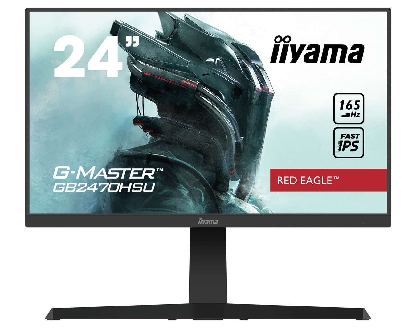 Monitor iiyama G-MASTER GB2470HSU-B5, 23.8", 1920 x 1080, Full HD, 165 Hz, i zi