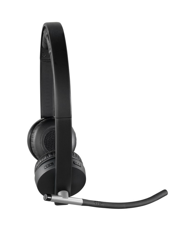 Kафе Logitech H820e Dual Wireless DECT, црни
