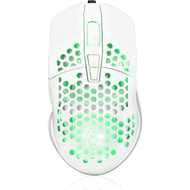 Maus gaming Logic LM-Starr-One Light, me kabllo, ndriçim LED, i bardhë
