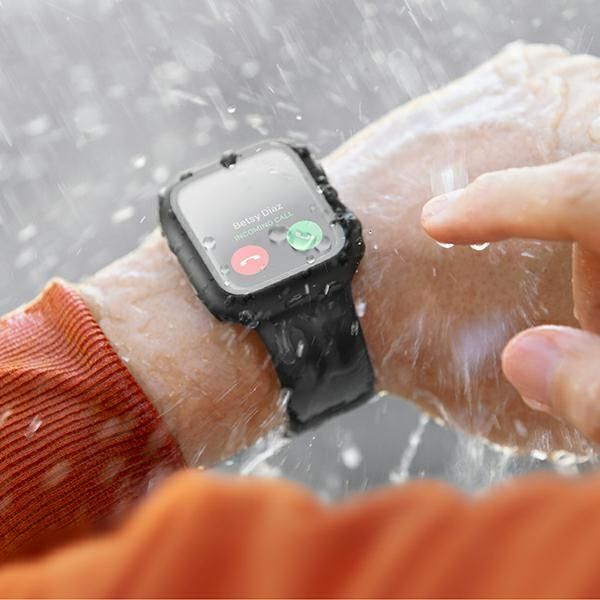 Mbulesë PanzerGlass UNIQ Nautic për Apple Watch 44mm, xham i temperuar, IP68, e bardhë
