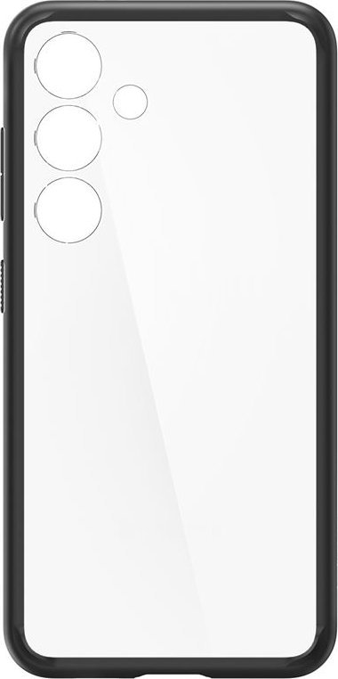 Mbulesë telefoni Spigen Ultra Hybrid, për Samsung Galaxy S24, transparente, e zezë mat