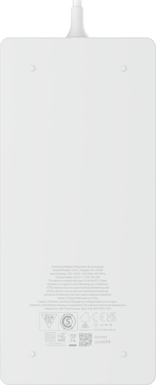 Adapter AC 210W Ubiquiti, i bardhë 
