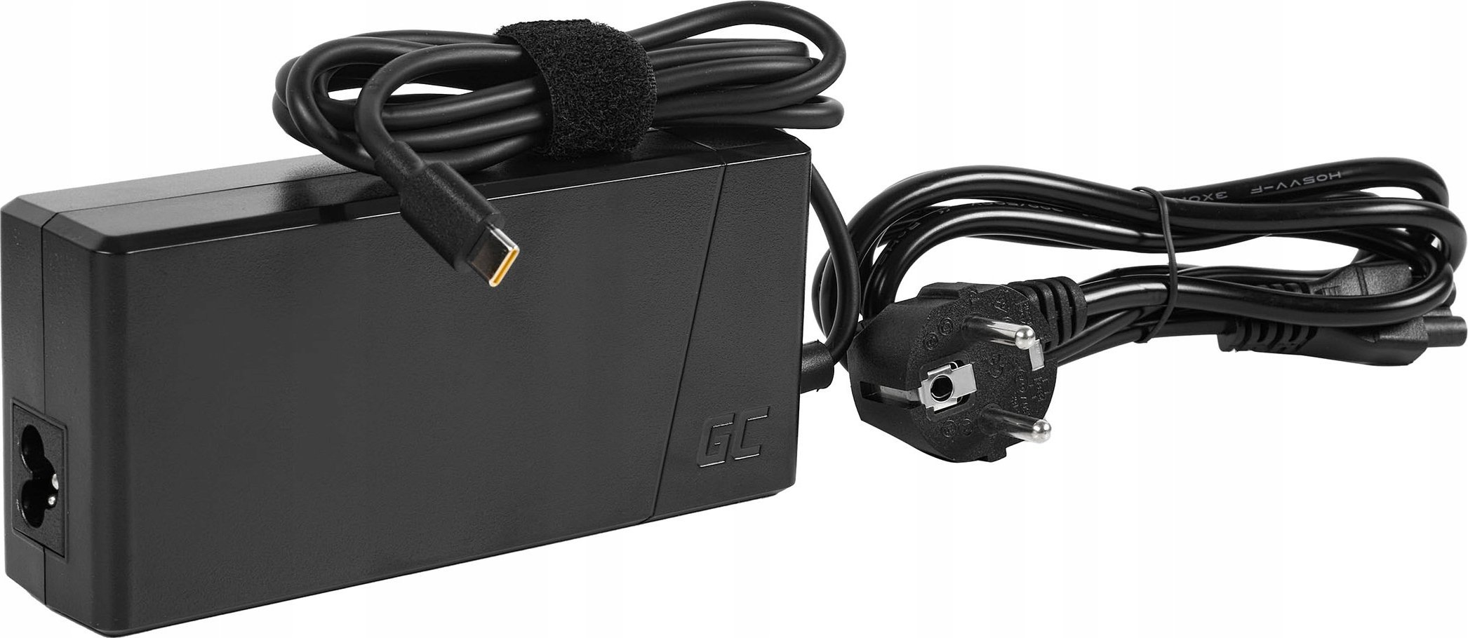 Adapter universal për laptop Green Cell AD140P, 130 W, me kabllo AC, i zi