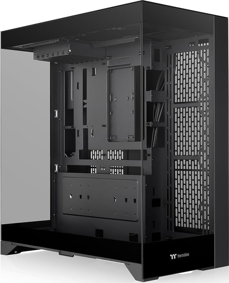 Kuti kompjuteri Thermaltake CTE E550 TG, mid tower, xham i temperuar, e zezë