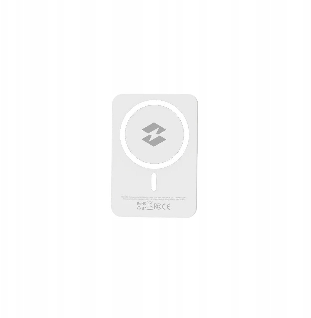 Karikues i jashtëm Infinix MagPower XP03, 3020mAh, karikim magnetik pa tela, i bardhë