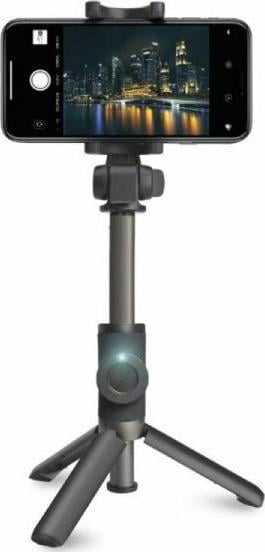 Selfie stick SBS, i rregullueshëm, me telekomandë, i zi