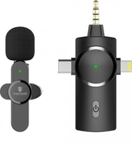 Mikrofon pa tel Viking Technology M360, omnidireksional, për smartphone, i zi