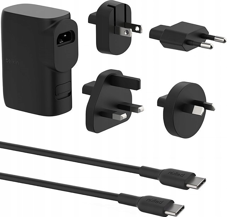 Karikues universal Belkin BPZ003, 10000mAh, USB C PD dhe USB A, i zi
