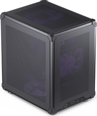 Куќиште за компјутер Jonsbo C6, Micro ATX, со рачка за носење, црно