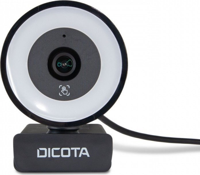 Webkamera DICOTA D32066, 5MP, USB 2.0, e zezë
