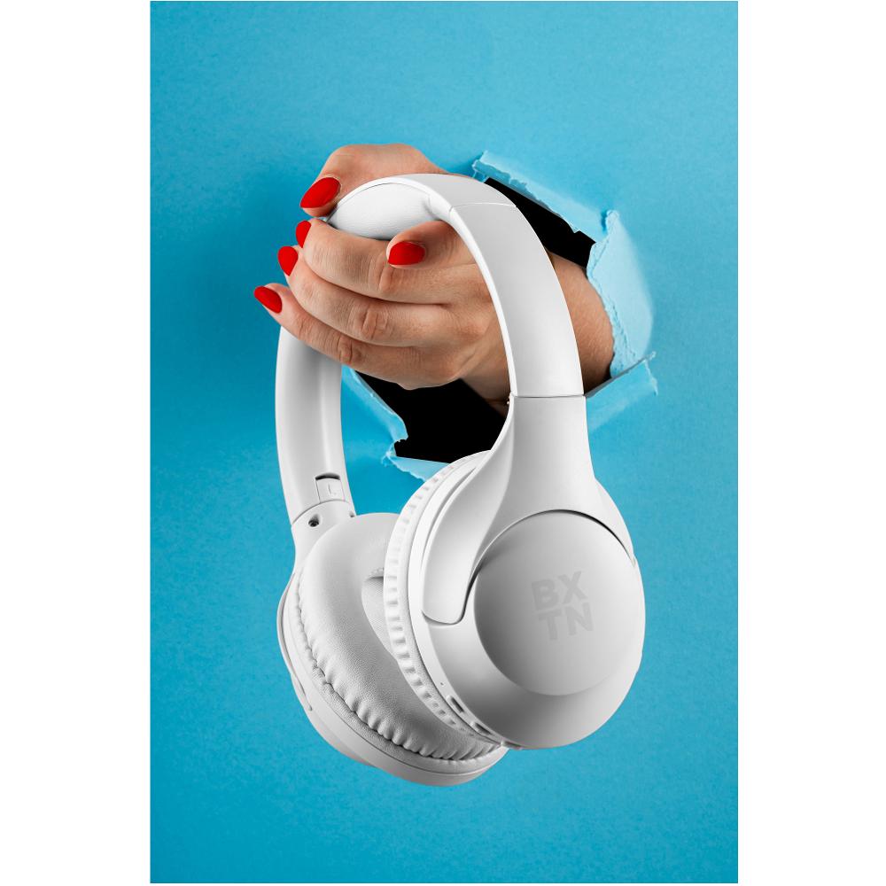 Kufje Wireless Buxton BHP 8700 WHITE BT – Bluetooth 5.3, Ngjyrë e Bardhë