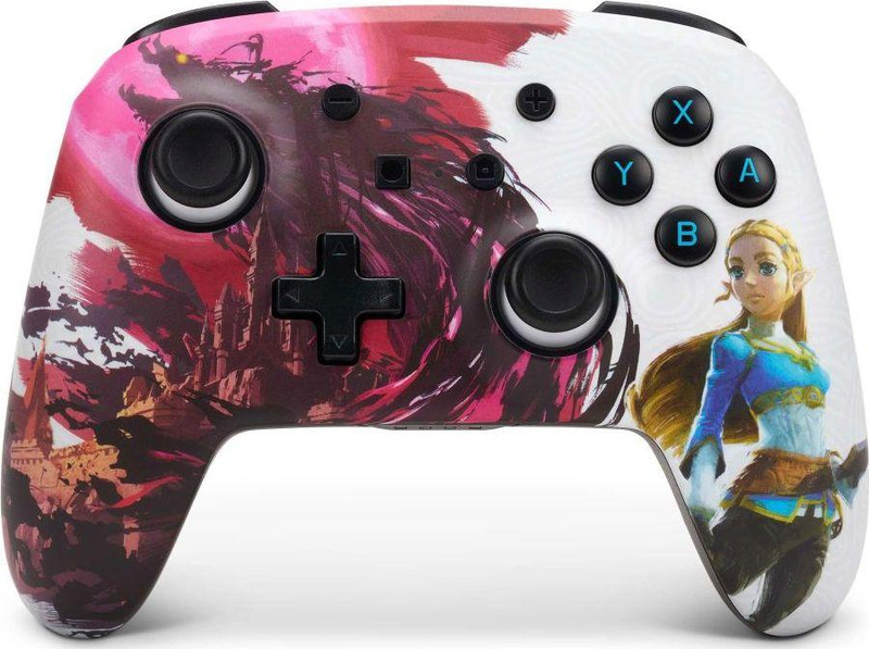 Kontroller PowerA Blood Moon Zelda, wireless, shumëngjyrësh