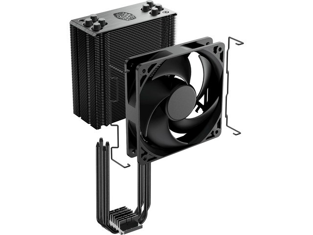 Ftohës procesori Cooler Master Hyper 212 Black Edition, LGA1700, i zi