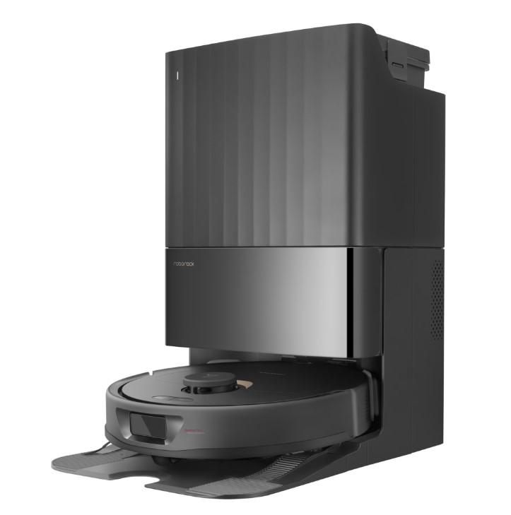 Robot fshesë me korrent Roborock R100036, lidhje Wi-Fi, kompatibil me Amazon Alexa, i zi