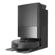 Robot fshesë me korrent Roborock R100036, lidhje Wi-Fi, kompatibil me Amazon Alexa, i zi