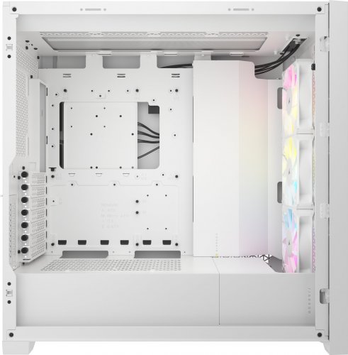 Kasë Corsair iCue 5000D RGB Airflow (CC-9011243-WW), e bardhë