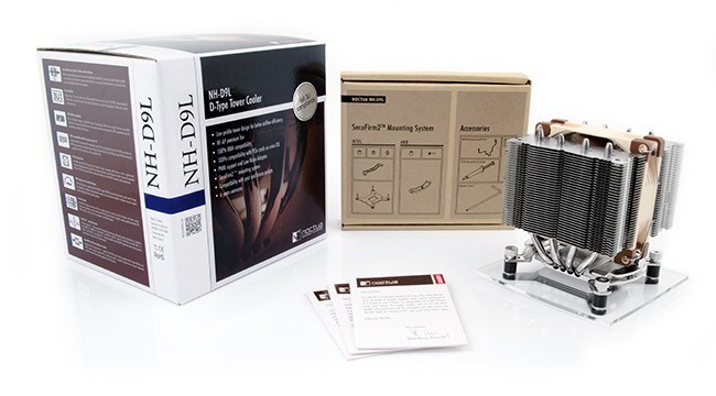 Ftohës procesori Noctua NH-D9L, 92mm, metalik