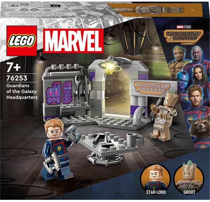 Set LEGO® Marvel 76253 Guardians of the Galaxy Base, 67 pjesë