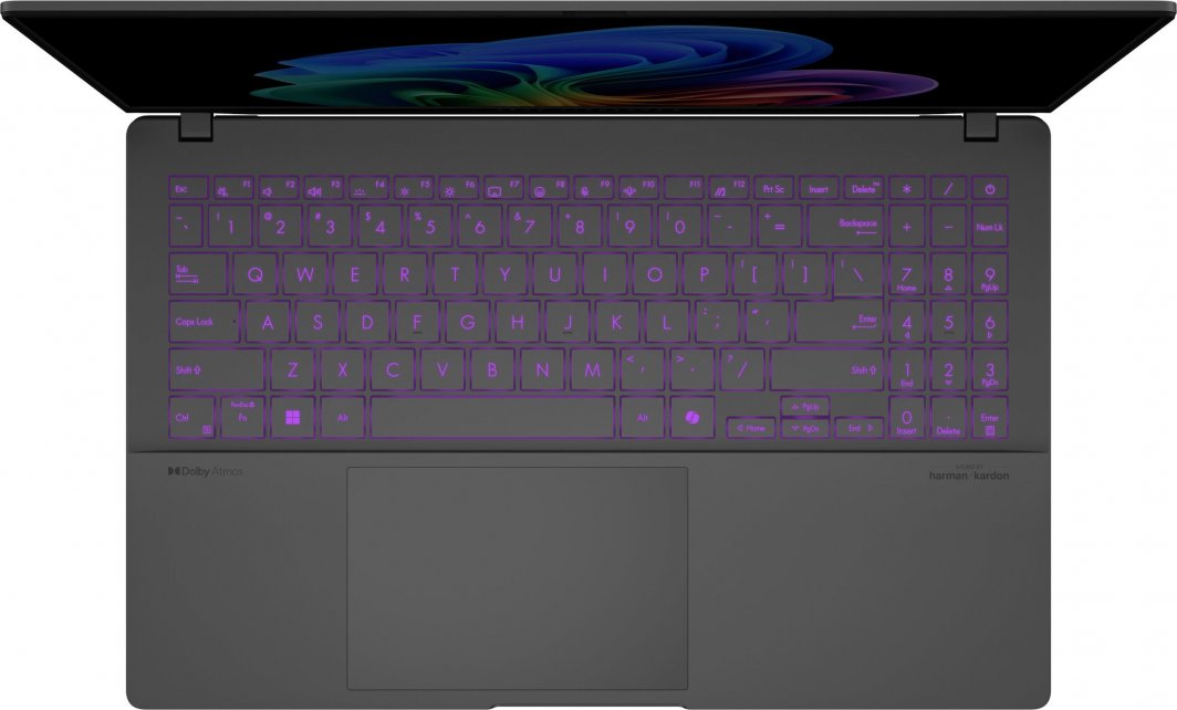 Laptop Asus Vivobook S 15 OLED S5507QA-MA049W, 15.6", Snapdragon X Elite X1E-78-10, 32GB RAM, 1TB SSD