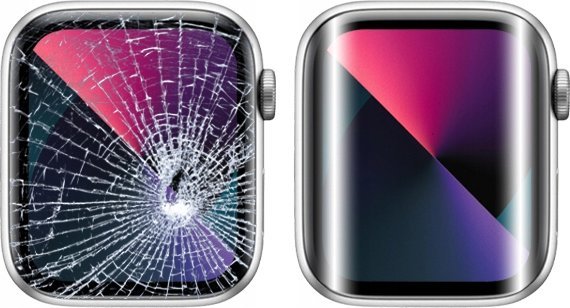 Folie mbrojtëse ekran GrizzGlass Hydrogel Film për Xiaomi Watch S2 46mm, transparente