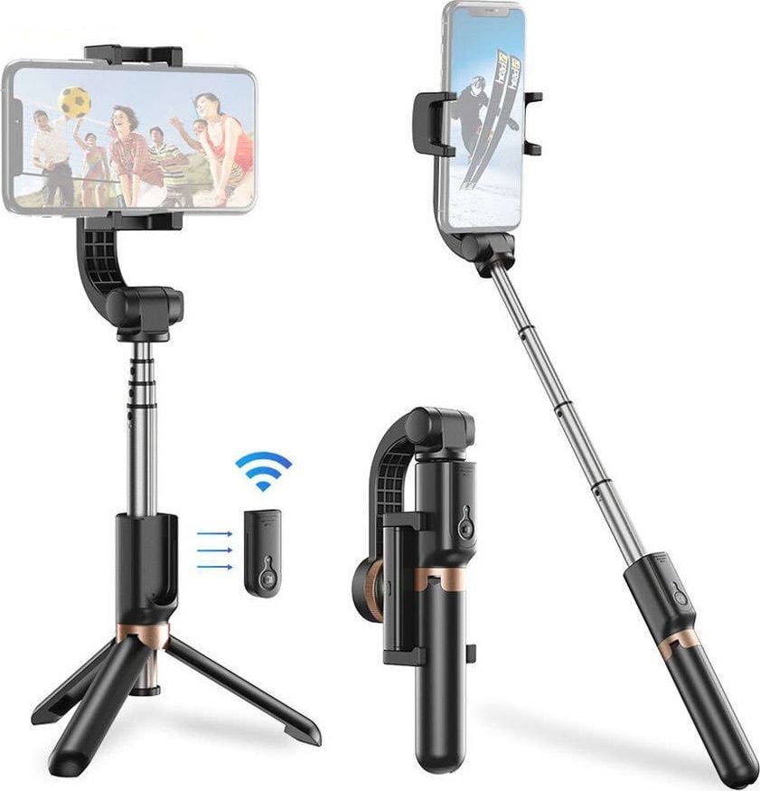 Selfie stick me tripod Apexel APL-D6, Bluetooth, universal për telefon