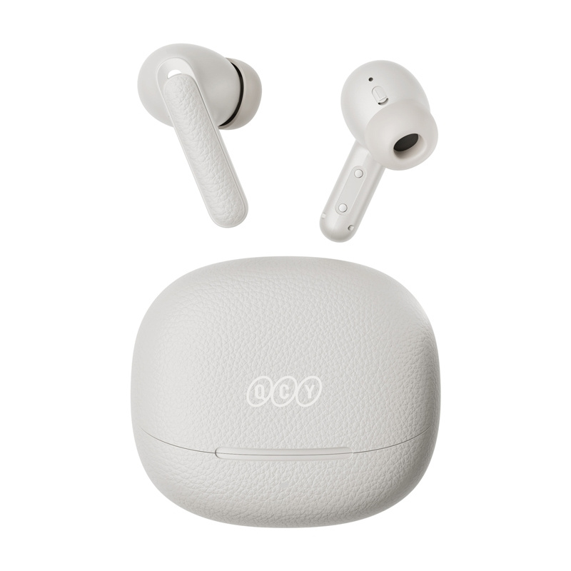 Kufje wireless QCY TWS Buds HT15 ANC, in ear, 25h, të bardha