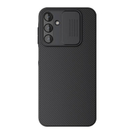 Mbështjellës telefoni Nillkin CamShield për Samsung Galaxy A15 5G, mbrojtje kamere, antirrëshqitës, i zi