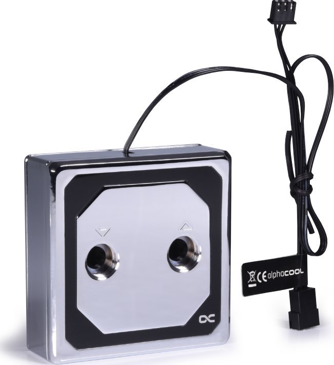 Bllok uji Alphacool 13083, bakër dhe bronz, RGB 5 V, krom