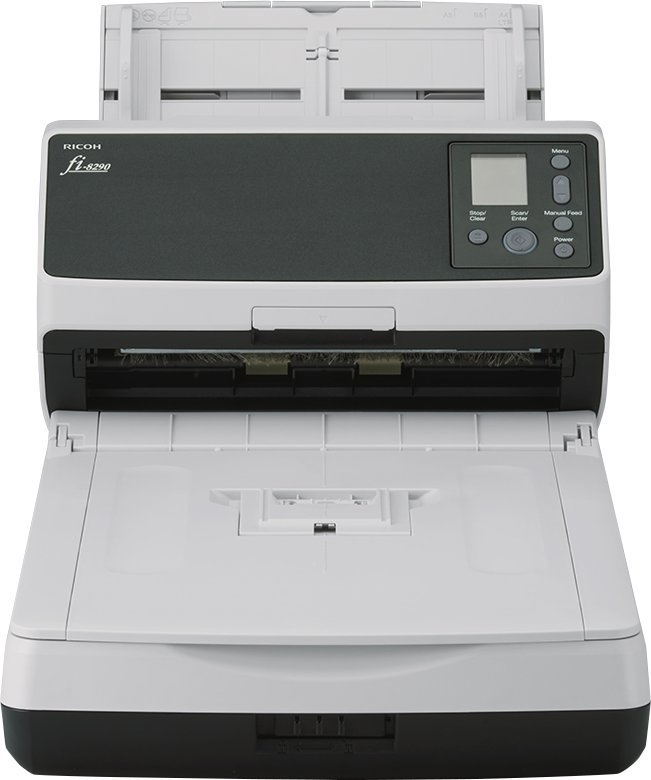 Skanner dokumentesh Fujitsu fi-8290, ADF 100 fletë, 600 dpi, bardh e zi