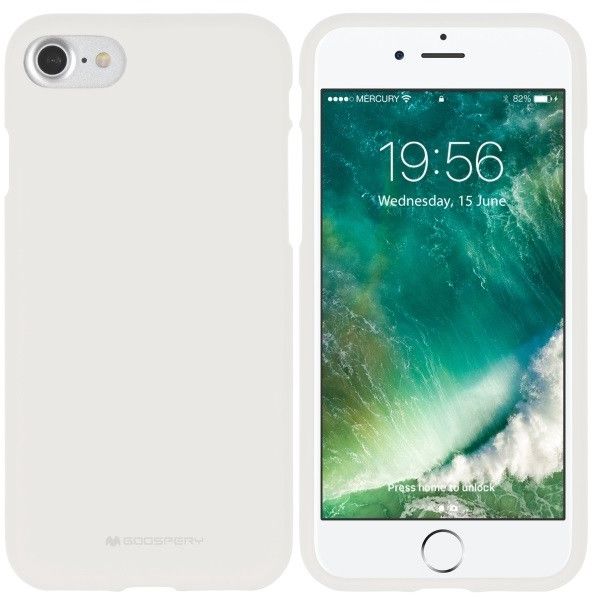 Mbrojtëse Mercury për Samsung A530 A8 2018, e bardhë