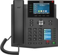 Telefon IP Fanvil X5U V2, ekran me ngjyra, PoE, i zi